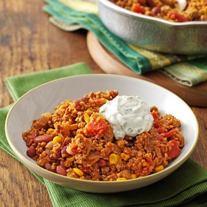 Southwest Turkey Bulgur Dinner