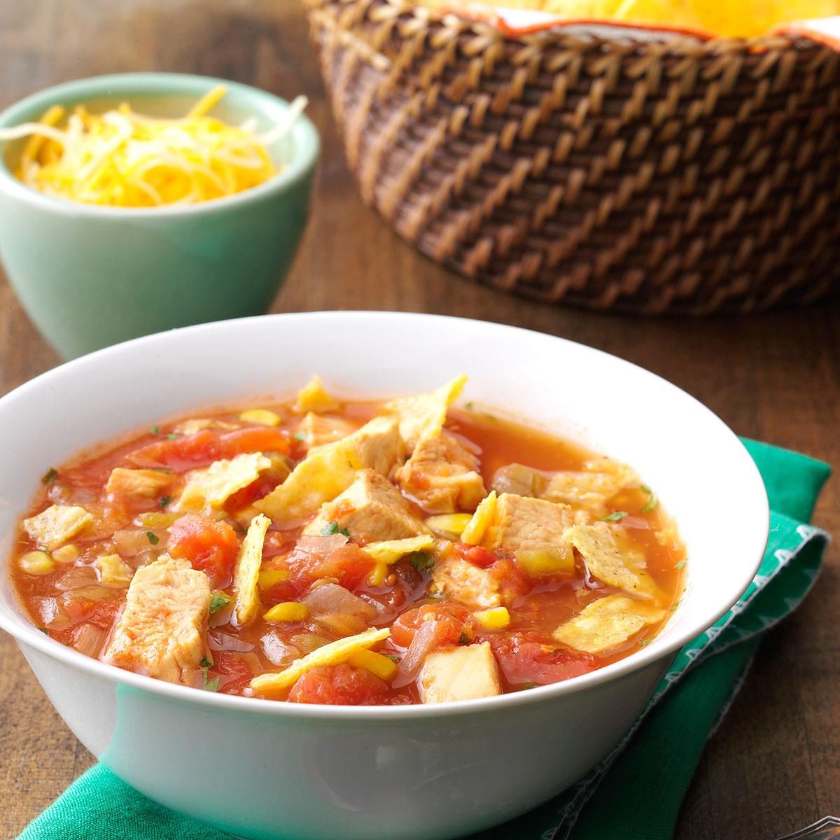 Inspired  by: Chicken Tortilla Soup