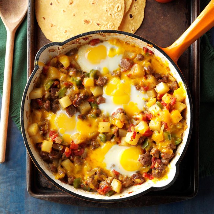 Southwestern Hash with Eggs