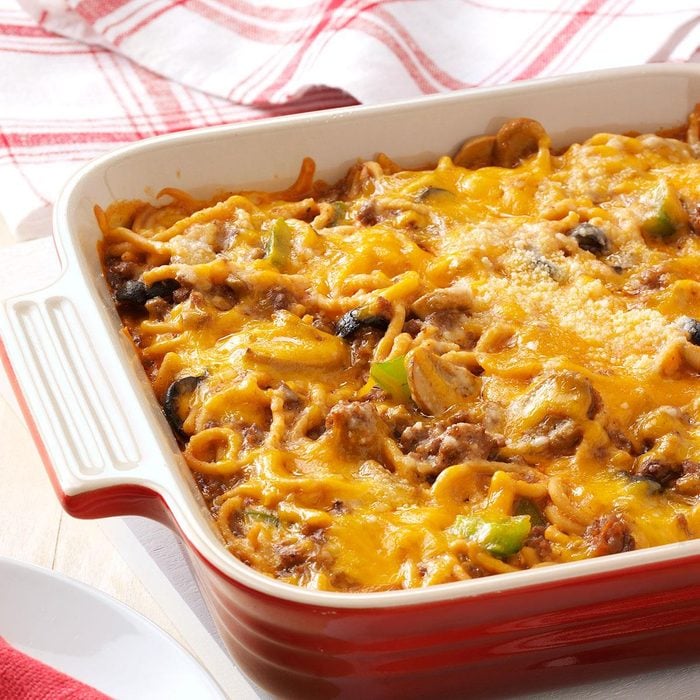 Spaghetti Casserole Bake