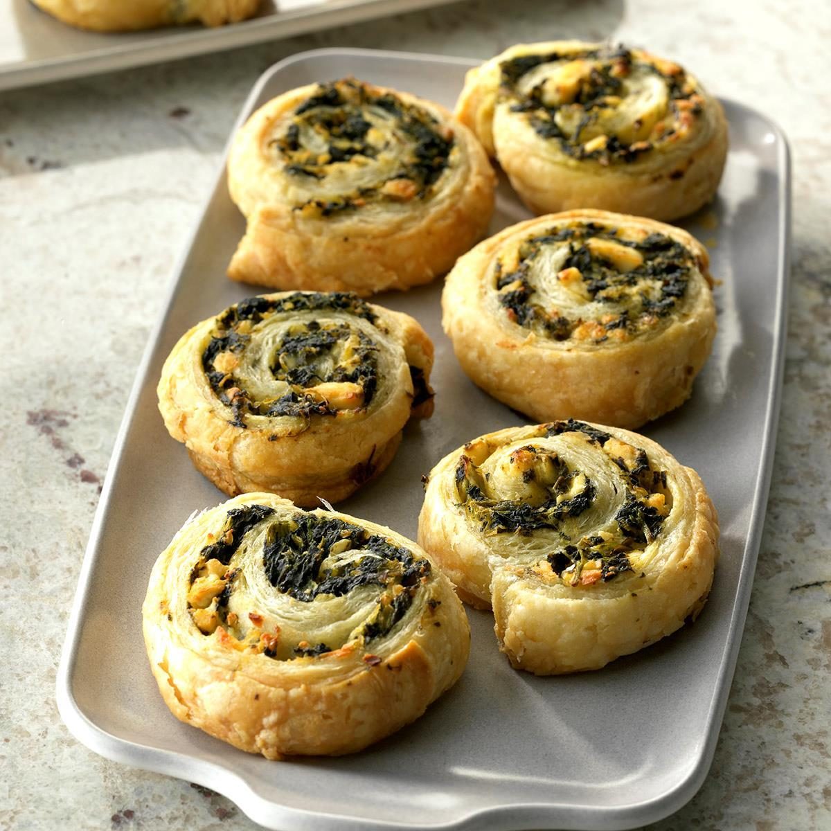 Maine: Spanakopita Pinwheels