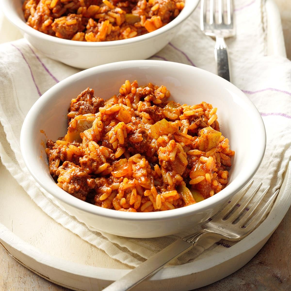 Spanish Rice with Ground Beef