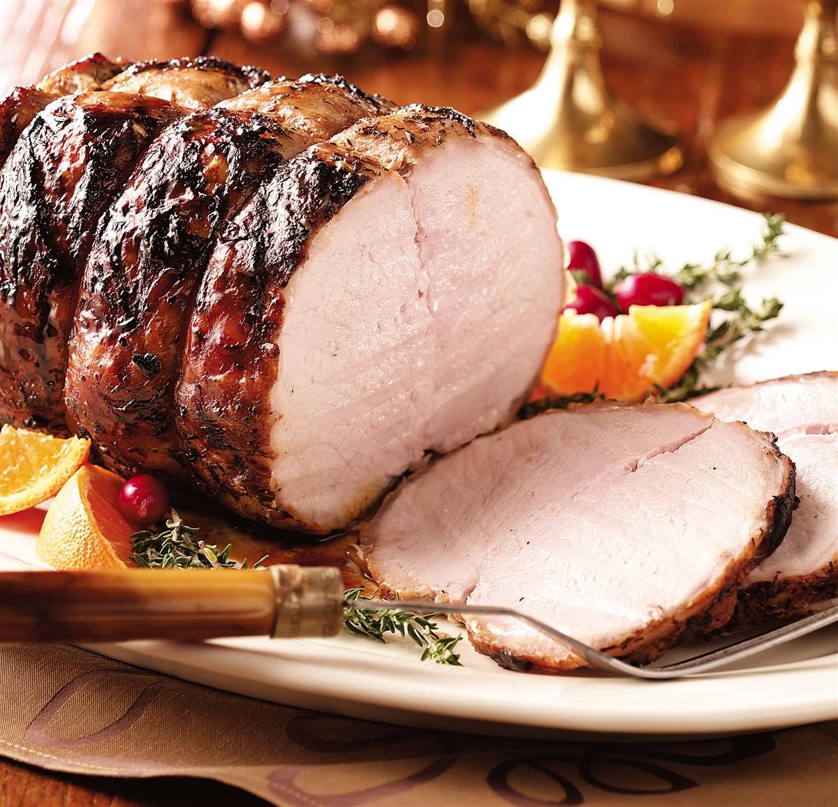 Spice-Brined Pork Roast