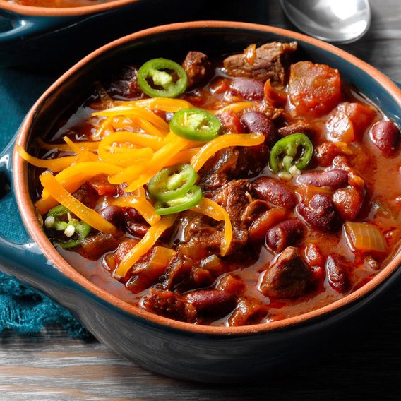 Beef Chili Recipes | Taste of Home