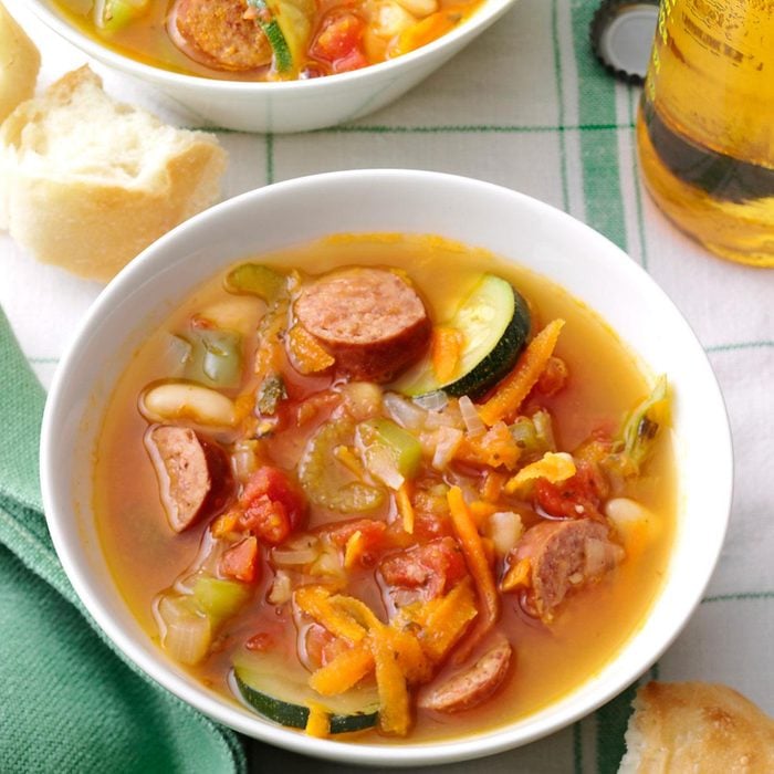 Spicy Kielbasa Soup