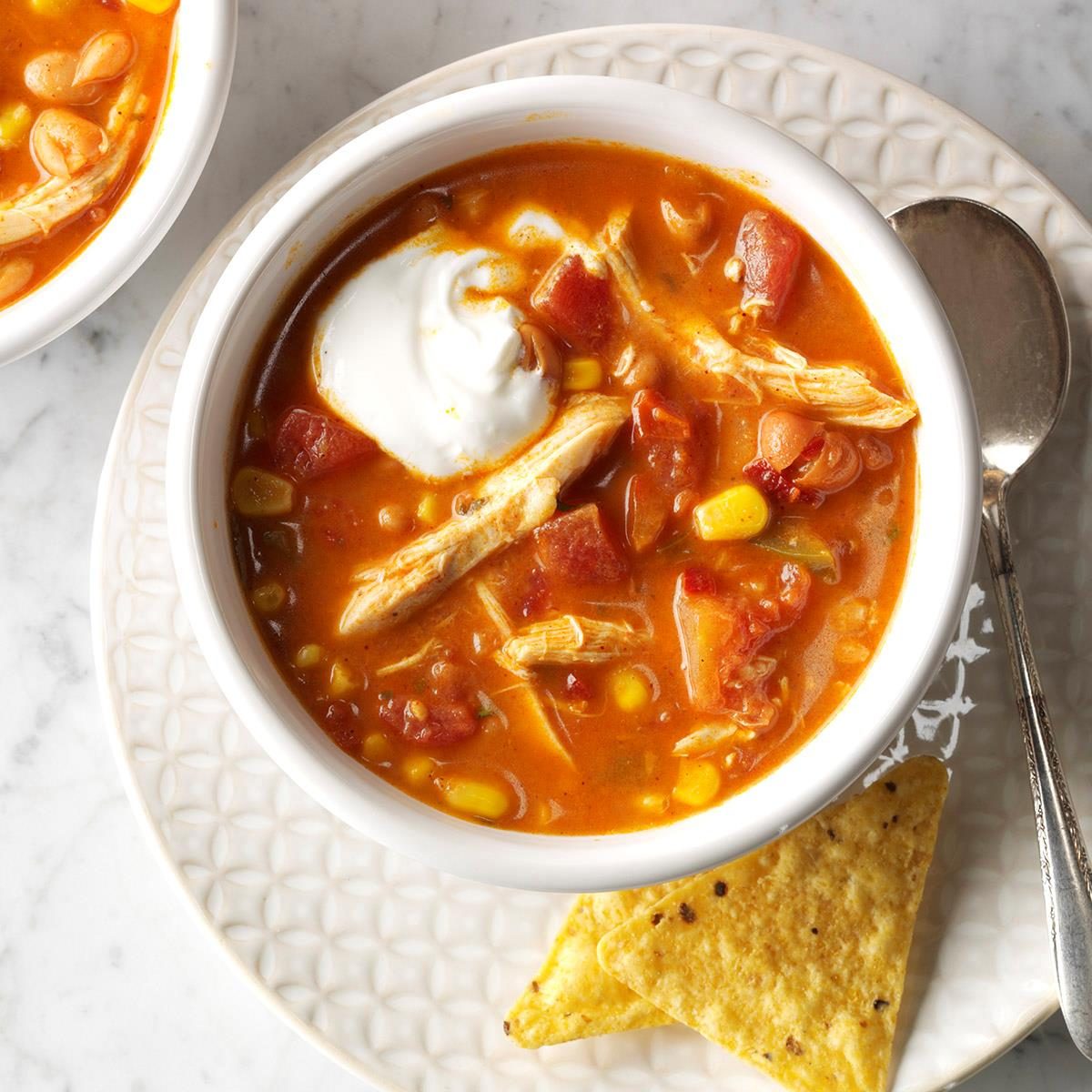 Day 13: Spicy Peanut Chicken Chili