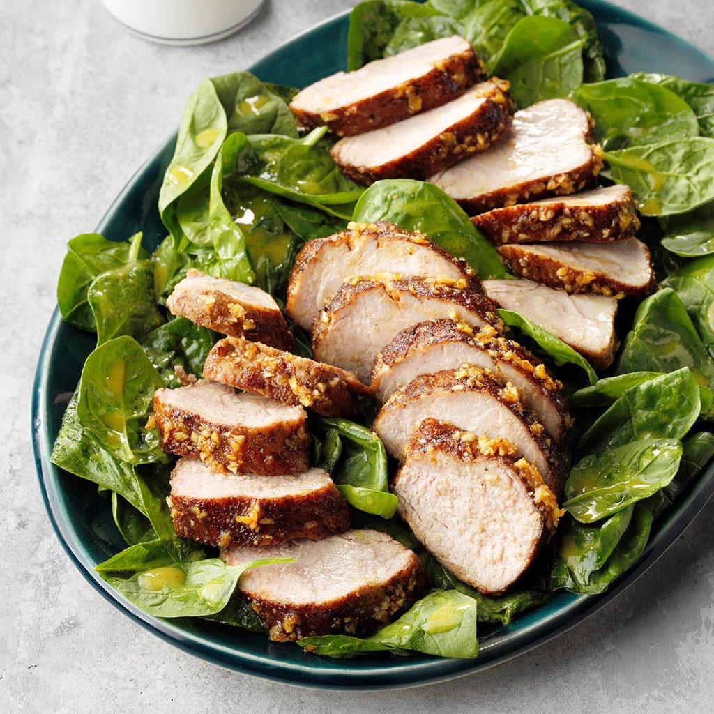 Spicy Pork Tenderloin Salad