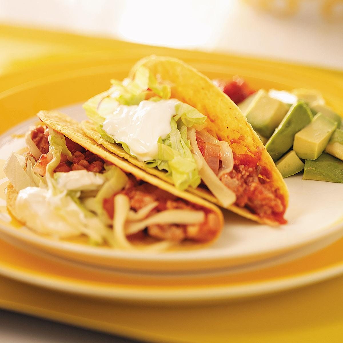 Spicy Turkey Tacos Recipe How To Make It Taste Of Home