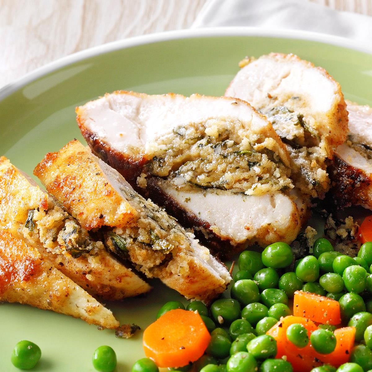 Spinach-Stuffed Chicken Breasts