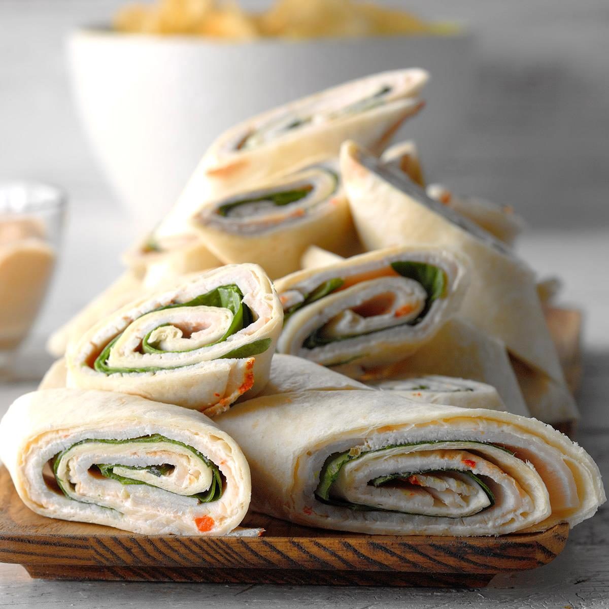 Spinach and Turkey Pinwheels Recipe: How to Make It