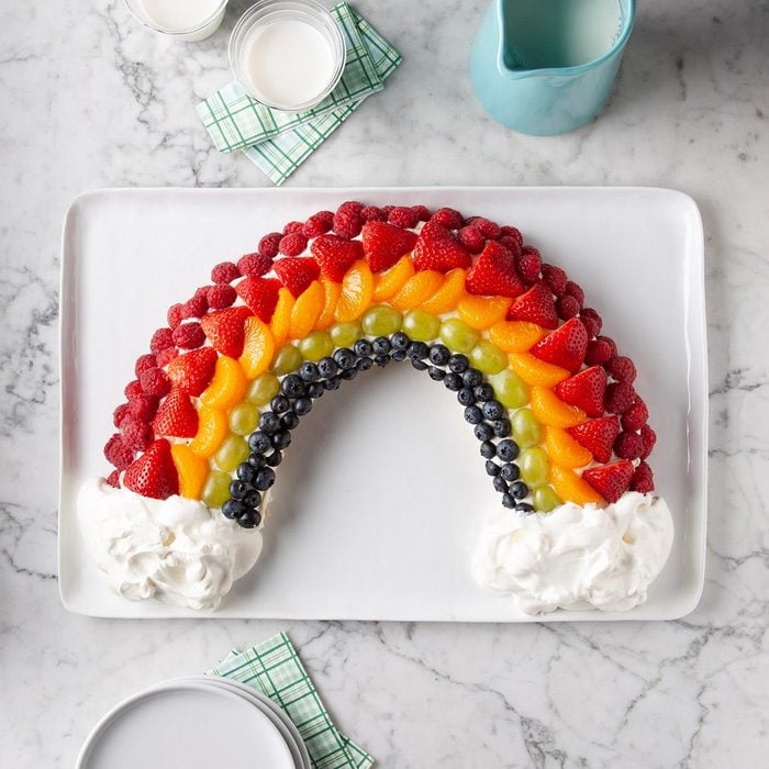 St. Patrick’s Day Rainbow Cake