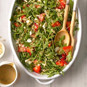 Strawberry Arugula Salad with Feta