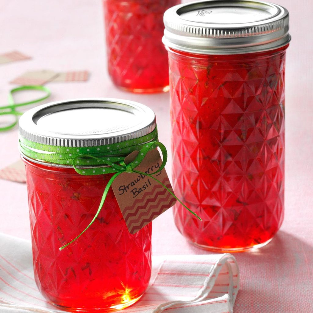 Strawberry Basil Jam