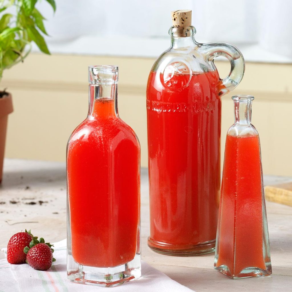 Strawberry-Basil Vinegar