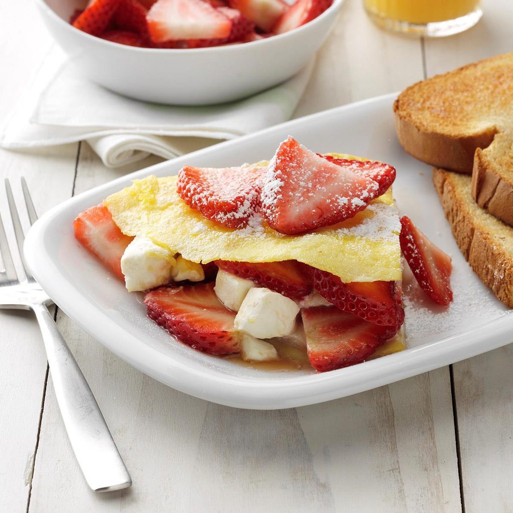 Strawberry Bliss Omelet