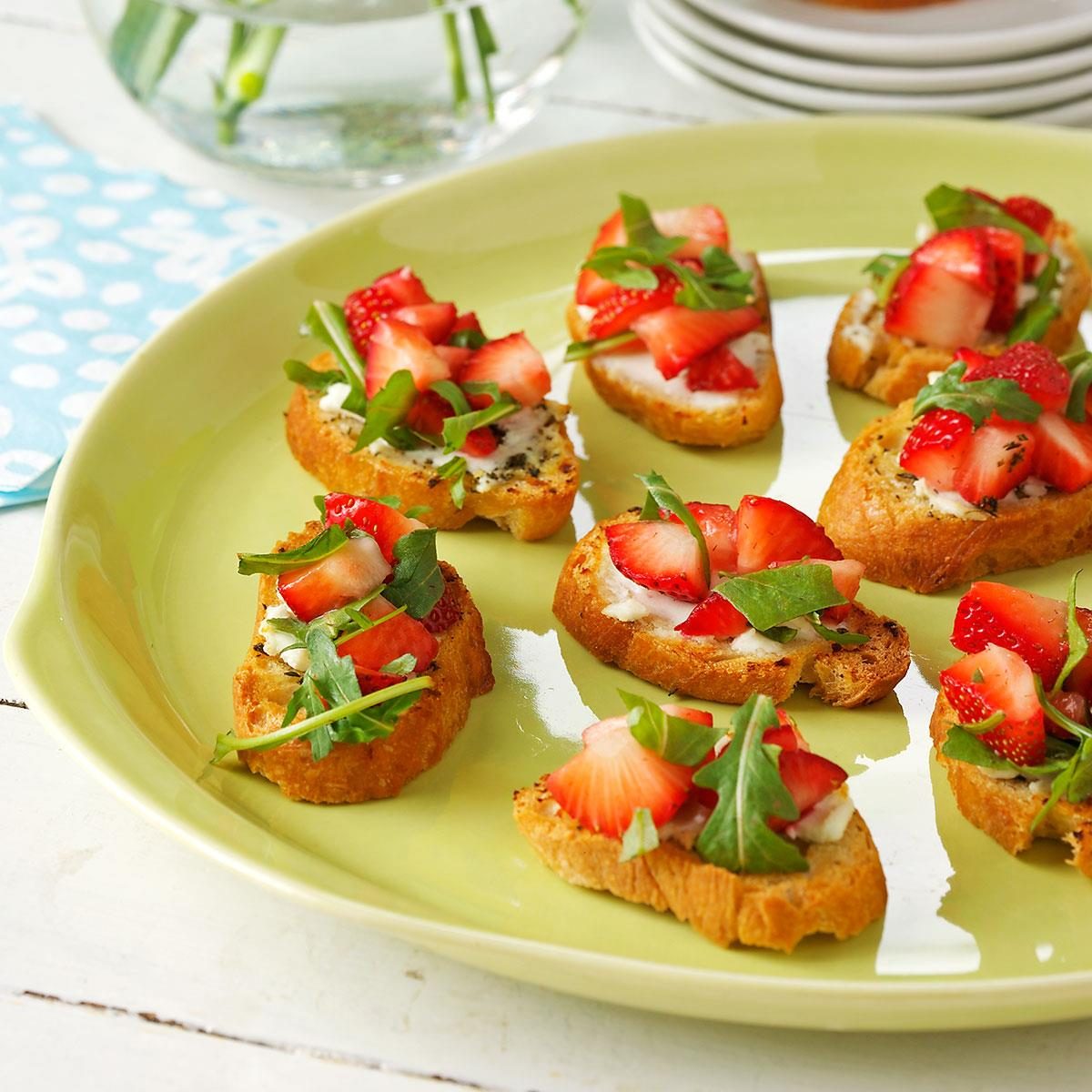 Strawberry Brunch Bruschetta