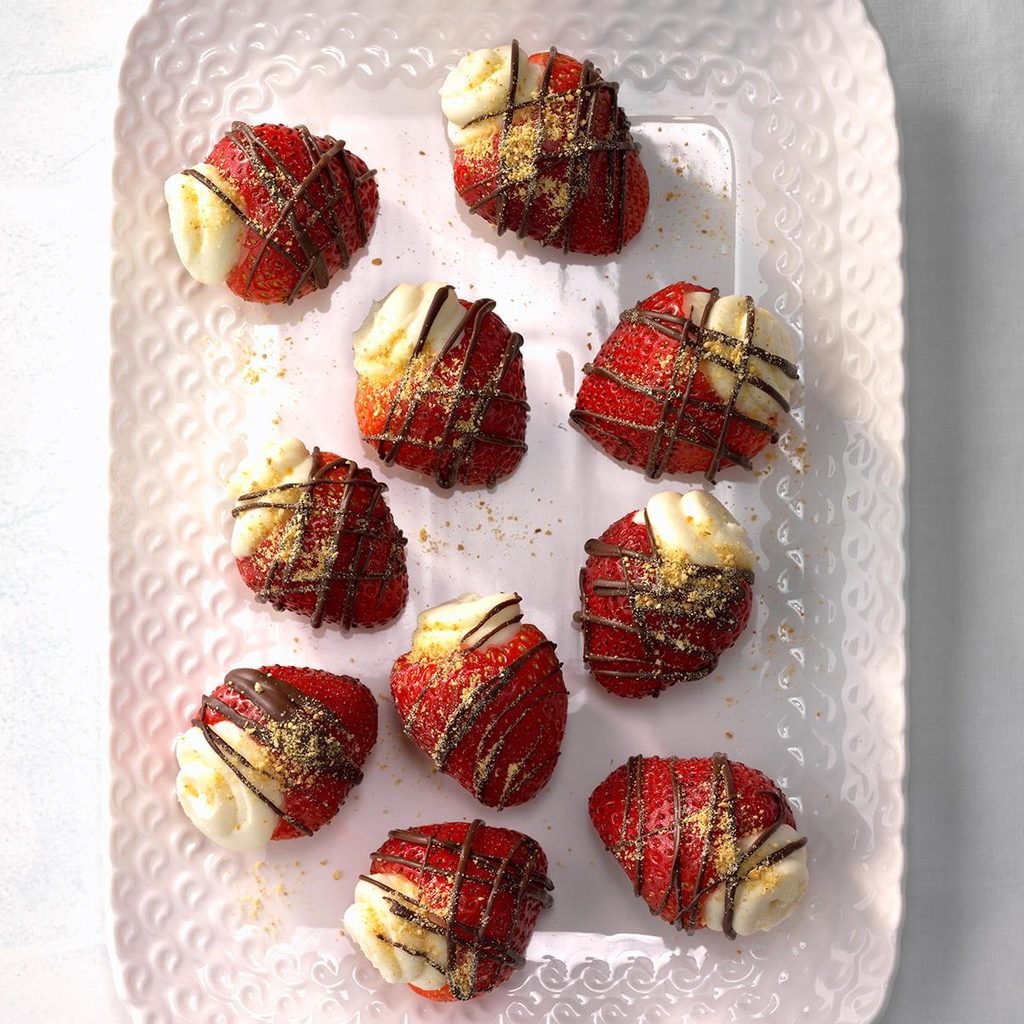 Strawberry Cheesecake Bites