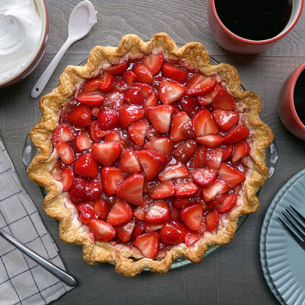 Strawberry Cream Cheese Pie