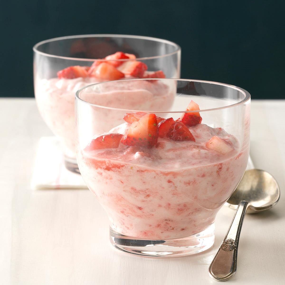 Strawberry Rhubarb Cream Recipe Taste of Home