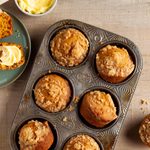 Streusel Pumpkin Muffins
