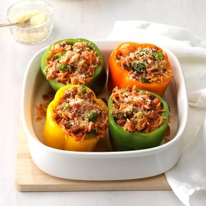 Stuffed Peppers for Four
