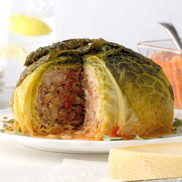 January 29: Stuffed Whole Cabbage 
