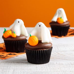 Sugar Ghost Cupcakes