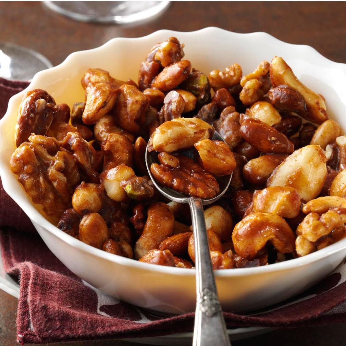 Sugar-and-Spice Candied Nuts