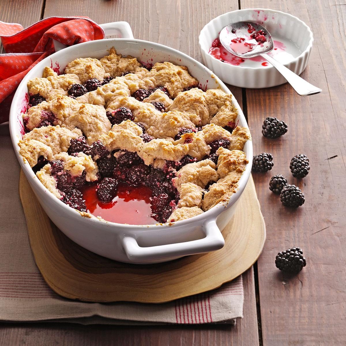 Summer Blackberry Cobbler