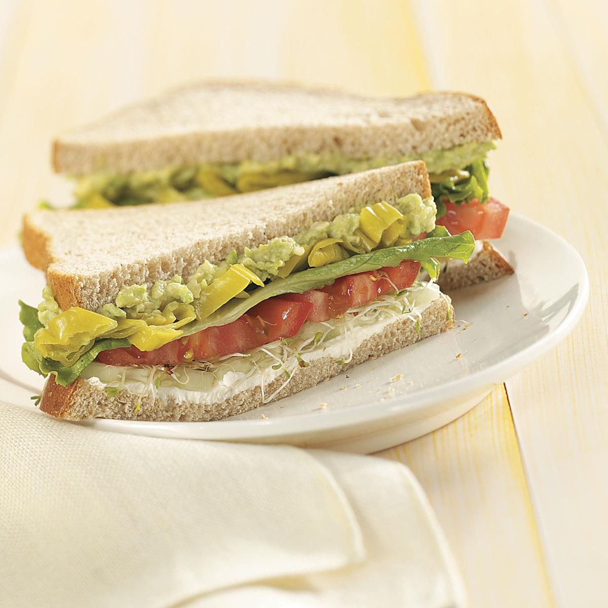Summer Veggie Sandwiches Recipe How To Make It