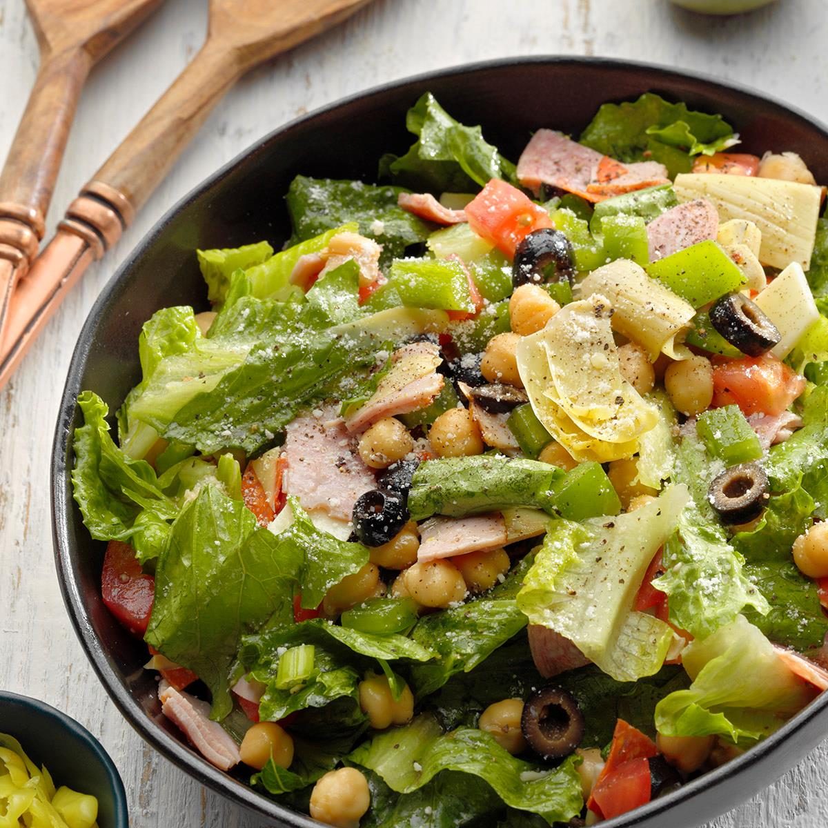 Super Italian Chopped Salad Recipe | Taste of Home