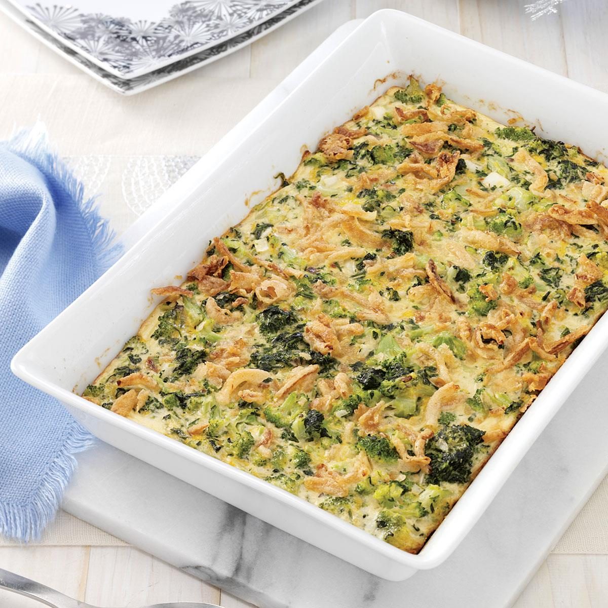 Supreme Green Vegetable Bake