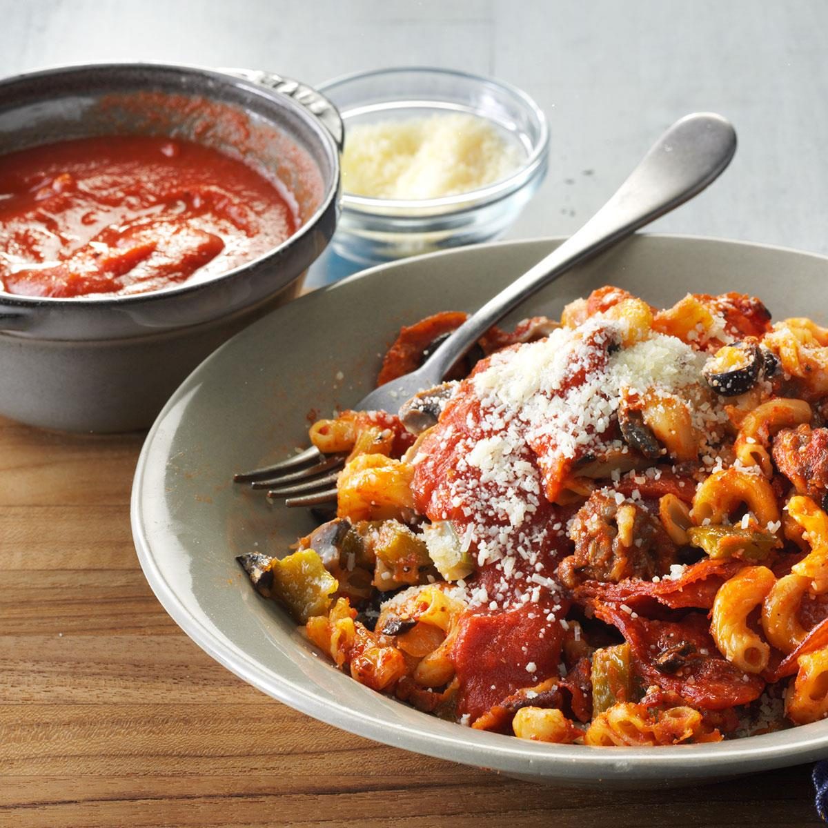70 Recipes Using Pasta Sauce To Make For Dinner Tonight Taste Of Home