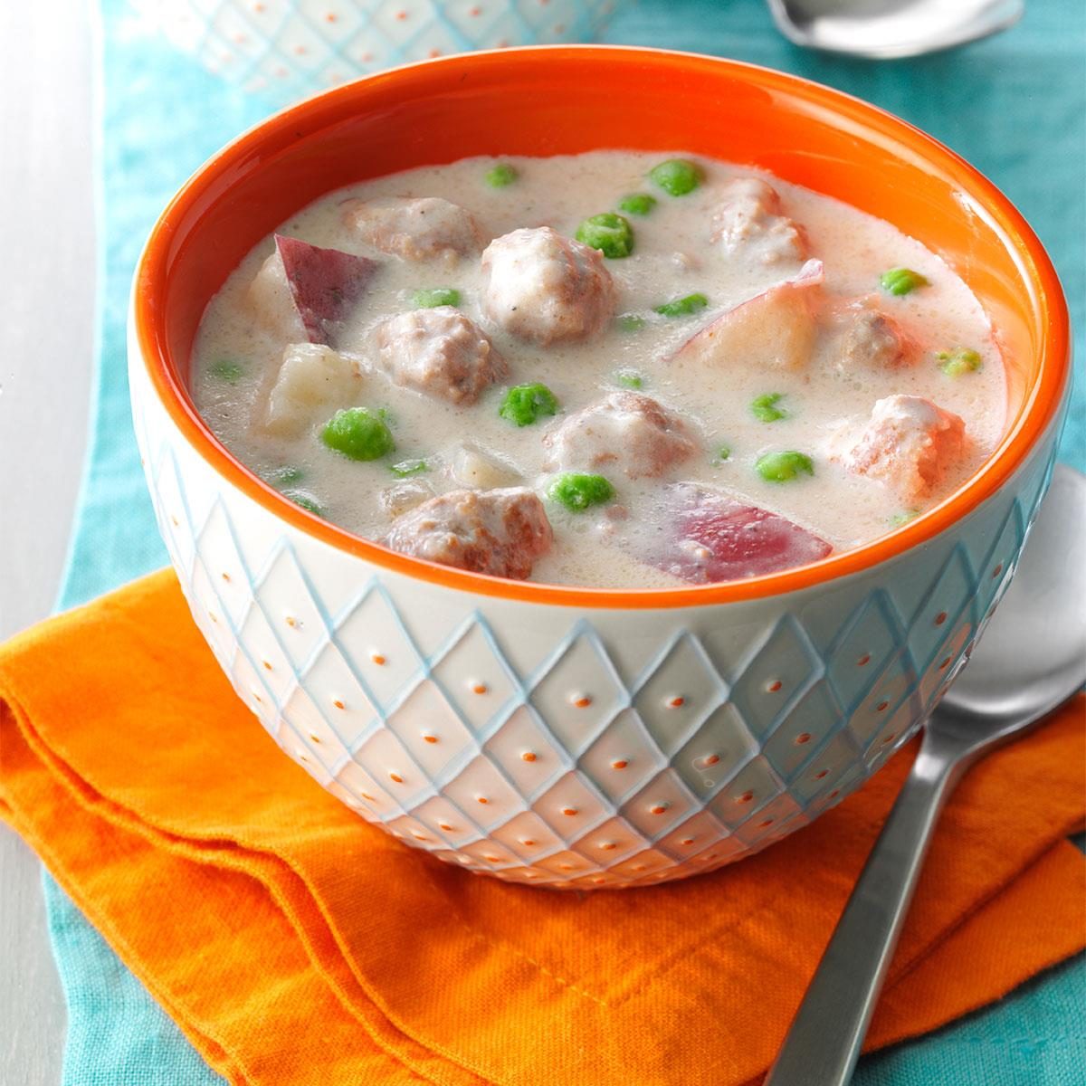 Swedish Meatball Soup