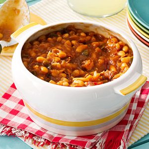 Sweet & Hot Baked Beans