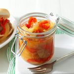 Sweet Onion & Red Bell Pepper Topping