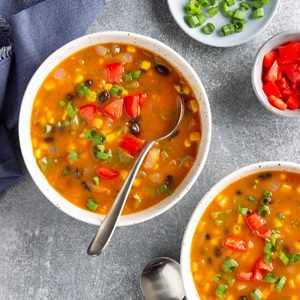 Sweet Potato Bean  Soup