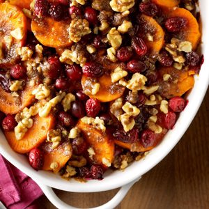 Sweet Potato Cranberry Bake