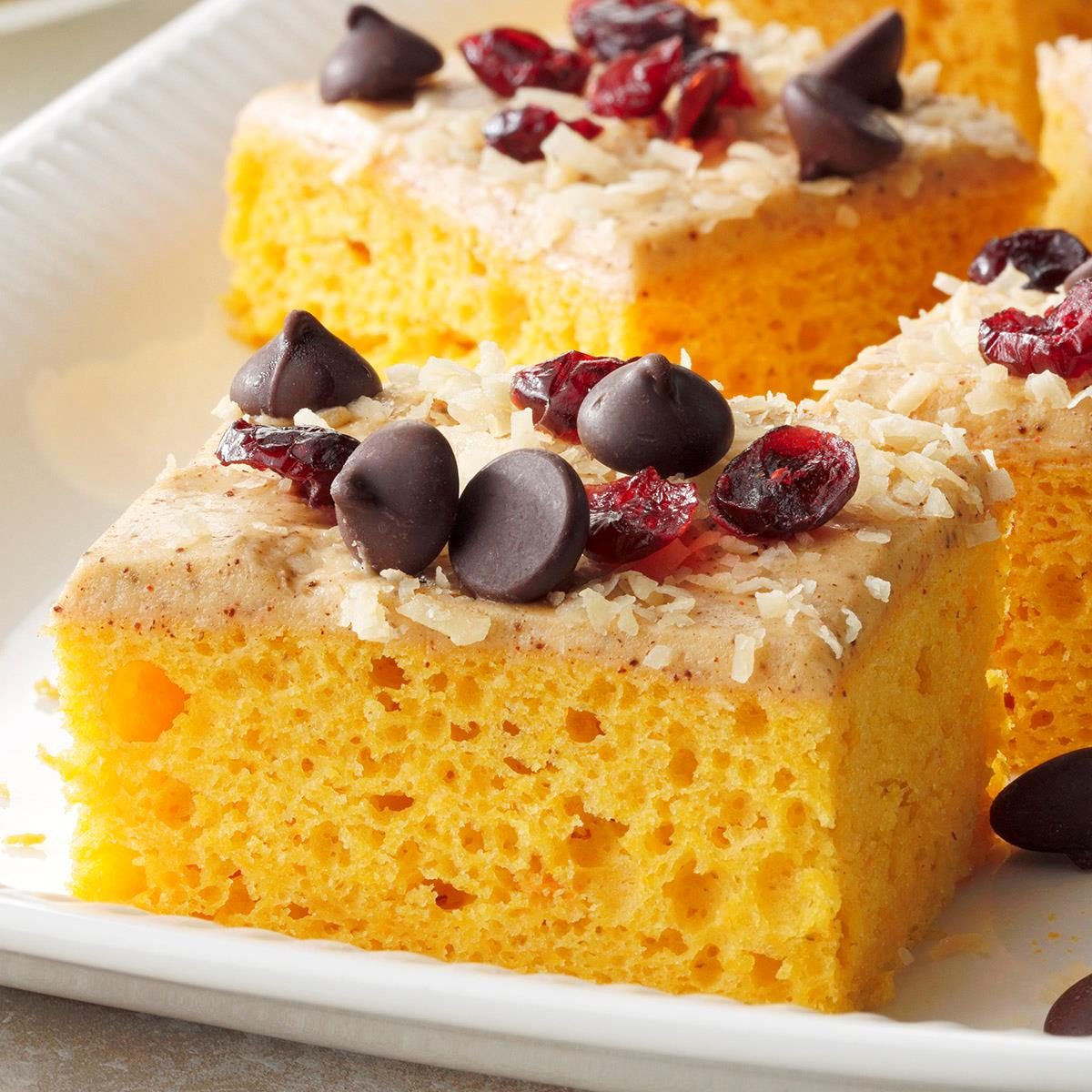 Sweet Potato Cranberry Cake