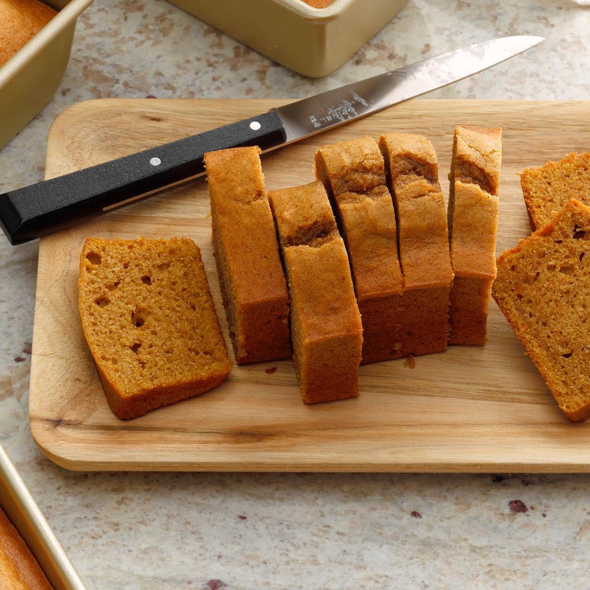 Sweet Potato Mini Loaves Recipe | Taste of Home