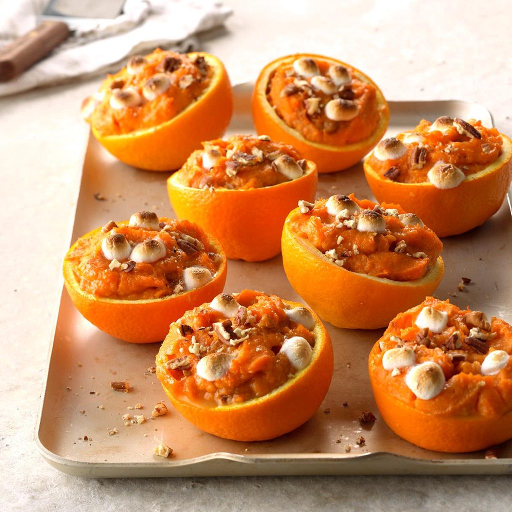 Sweet Potato Orange Cups