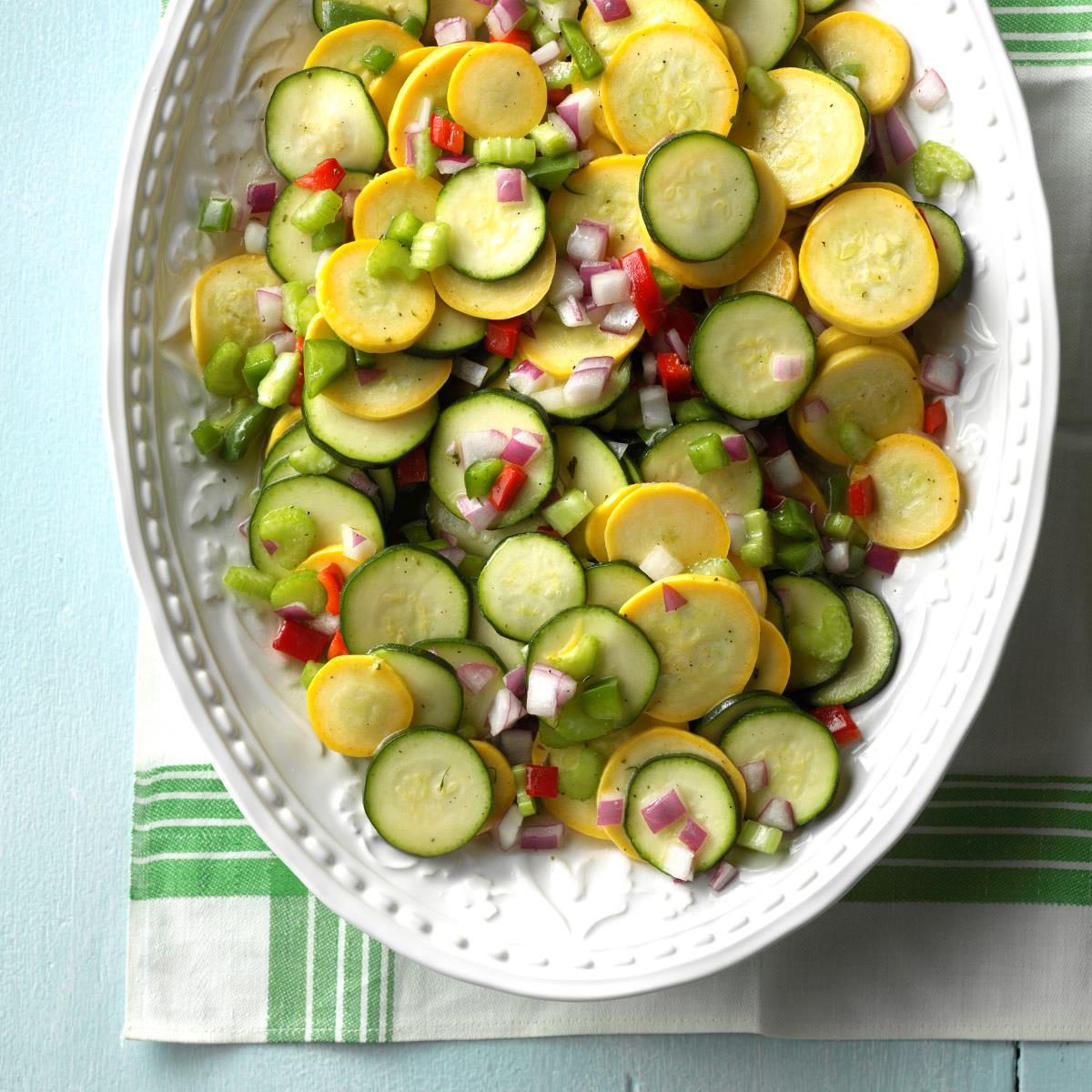 Texas: Sweet & Sour Squash Salad	