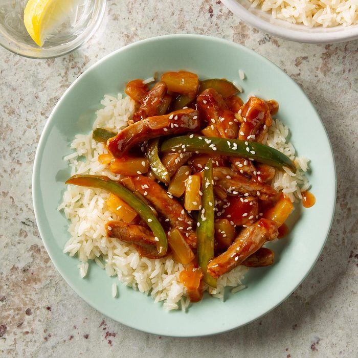 Sweet-and-Sour Pork with Pineapple