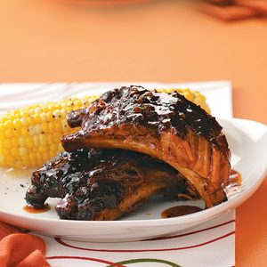 Sweet and Spicy Jerk Ribs