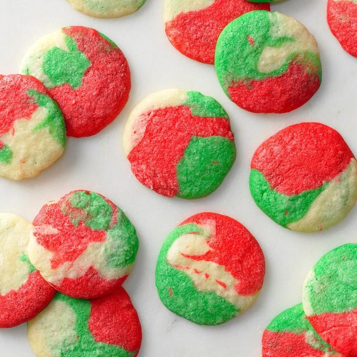 North Carolina: Swirled Mint Cookies	