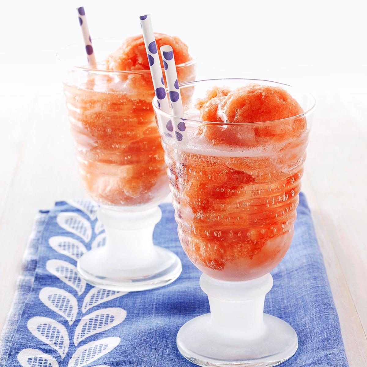 Tangy Strawberry Slush