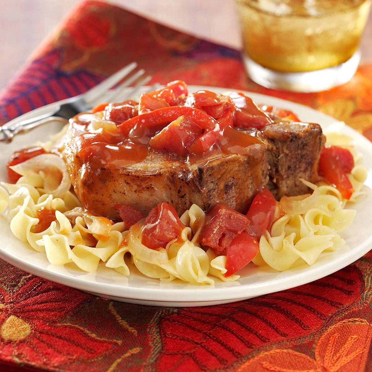 Tangy Tomato Pork Chops