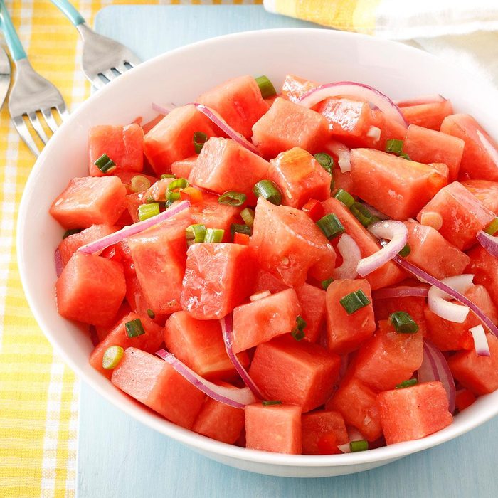 Tangy Watermelon Salad