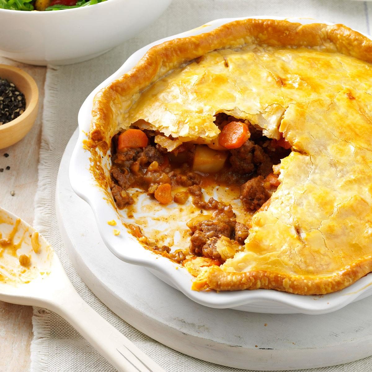 Ground Beef Meat Pie