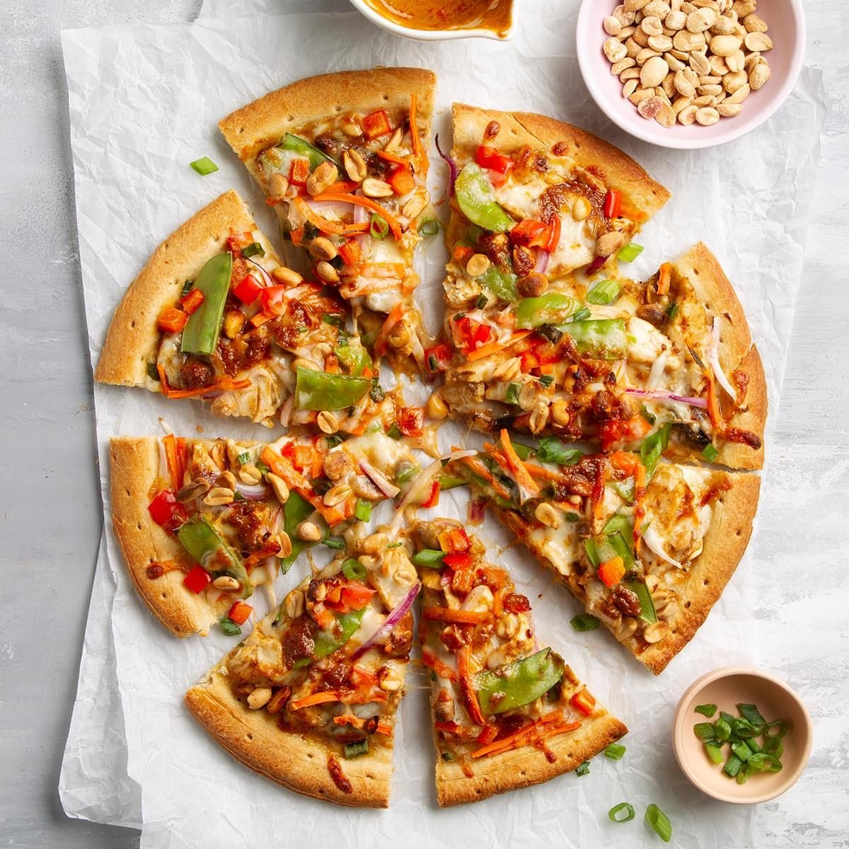 Thai Chicken Pizza